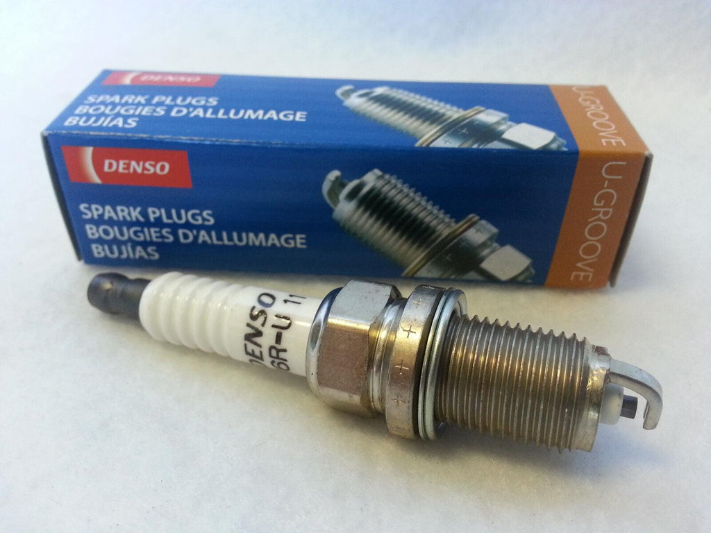 4X DENSO K20PR-U (3145 ) U-Groove Resistor Spark Plug