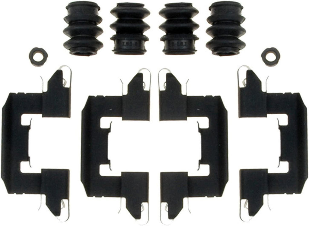 Gold 18K2111X Front Disc Brake Caliper Hardware Kit with Clips, Seals, and Bushings