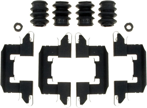 Gold 18K2111X Front Disc Brake Caliper Hardware Kit with Clips, Seals, and Bushings