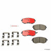 Front Disc Brake Pad Set for Legacy, Outback, Forester, Impreza+More (P78013N)