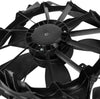 OEM-RF-0124 Factory Style Radiator Cooling Fan Assembly Cooling Efficiency Improved Direct Replacement [Compatible with 10-17 Expedition 3. 5L 5. 4L / 09-14 F150 / 09-17 Navigator]