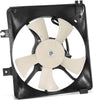 Factory Style A/C Condenser Fan Assembly Compatible with 93-97 Mazda 626 MX-6 2.5L,OEM-RF-0787