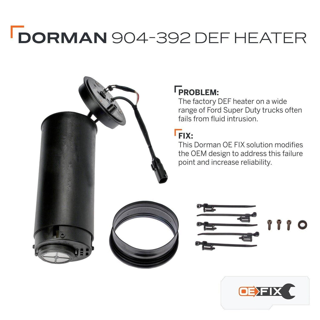 Dorman Diesel Exhaust Fluid (DEF) Heater for Ford 904-392