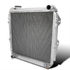 3 Core Light Aluminum Performance Cooling Radiator Compatible with Toyota V6 1988-1995