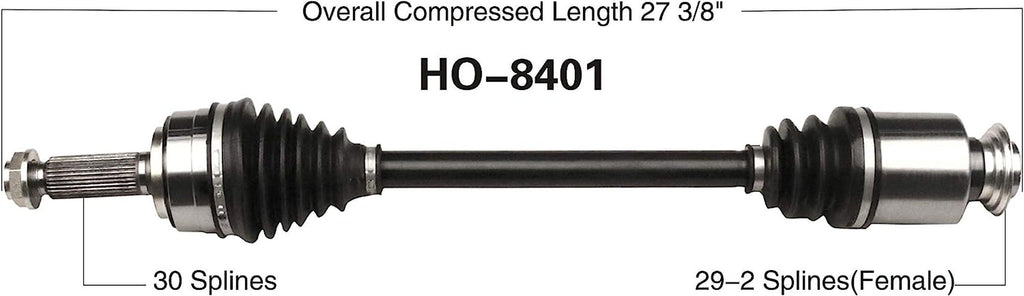 HO-8401 CV Axle