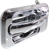 for Hummer H2 Exterior Door Handle Rear, Driver Side Chrome 2003-2009 | Trim: Base