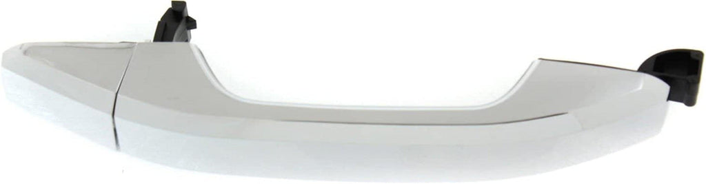 Front Exterior Door Handle Set of 2 Compatible with 2014-2018 Chevrolet Silverado 1500 and 2015-2018 Silverado 2500 HD Chrome Driver and Passenger Side