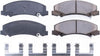 17-1159, Z17 Front Ceramic Brake Pads with Hardware