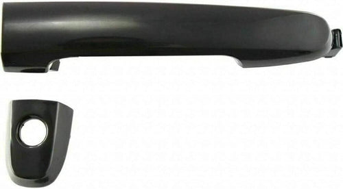 for Toyota Corolla Exterior Door Handle Front, Driver Side Smooth Black (2003-2013) | with Key Hole | Trim:All Submodels | GM1310169 | 88971449-PFM