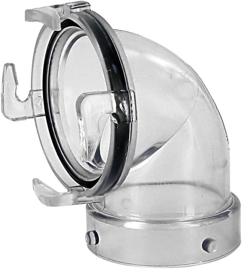 Valterra T1023 Clearview Hose Adapter - 90°