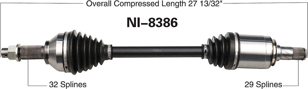 NI-8386 CV Axle