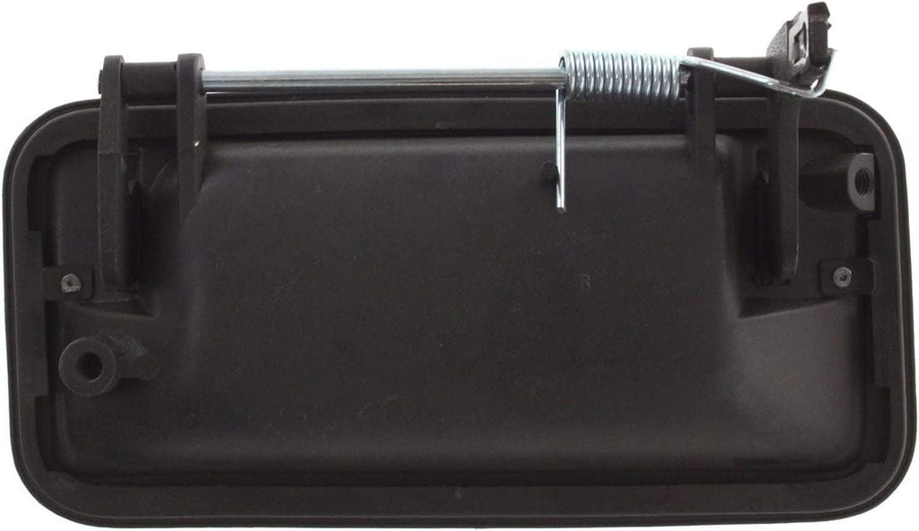 Rear Exterior Door Handle Set of 2 Compatible with 1992-1994 Chevrolet Blazer, Fits 1992-1999 Chevrolet C1500 Suburban Textured Black, Metal Driver and Passenger Side