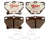 Raybestos Rear Disc Brake Pad Set for Matrix, Vibe, Corolla, Celica (EHT823H)