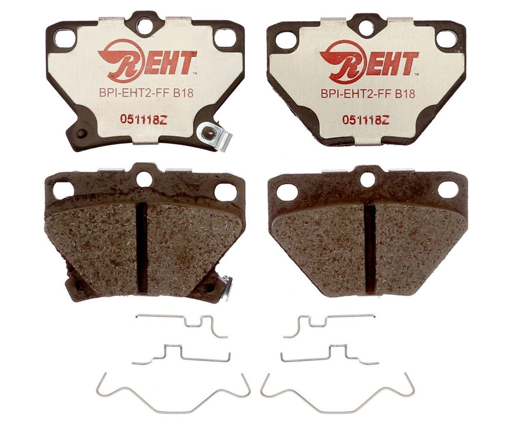 Raybestos Rear Disc Brake Pad Set for Matrix, Vibe, Corolla, Celica (EHT823H)