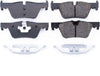 17-1613, Z17 Rear Ceramic Brake Pads with Hardware