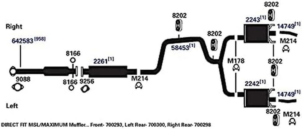 AP700298 MSL Maximum Muffler