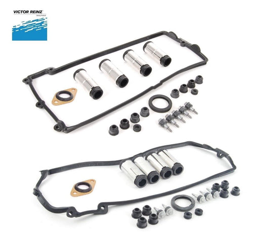 FOR BMW Valve Cover Gasket Set +Spark Plug Tubes +Shaft Sensor Seals VICTORREINZ