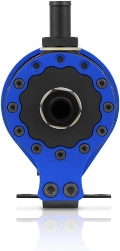Baffled Oil Catch Can, Blue