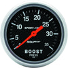 3404 Sport-Comp Mechanical Boost Gauge, 2.625 In.