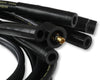 4040K Spark Plug Wire Set- 8Mm - Black Wire with Black Straight Boots