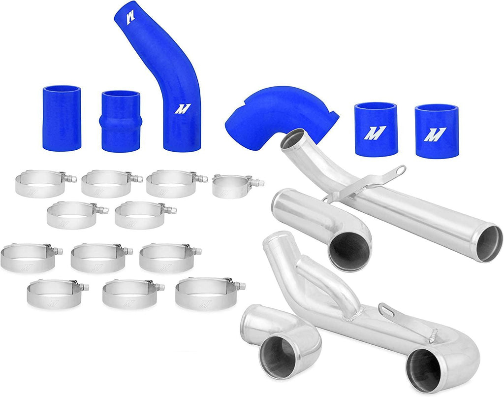 MMICP-EVO-10BL Intercooler Pipe Kit Compatible with Mitsubishi Lancer Evo X 2008-2015 Blue