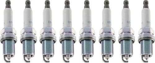 NGK Set of 8 Double Platinum Spark Plugs for BMW N62 Engine