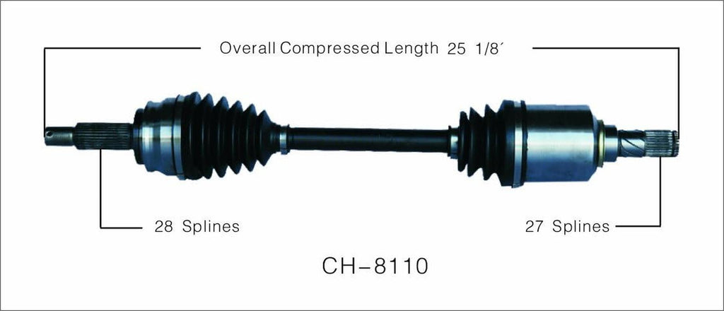 CH-8110 CV Axle Shaft