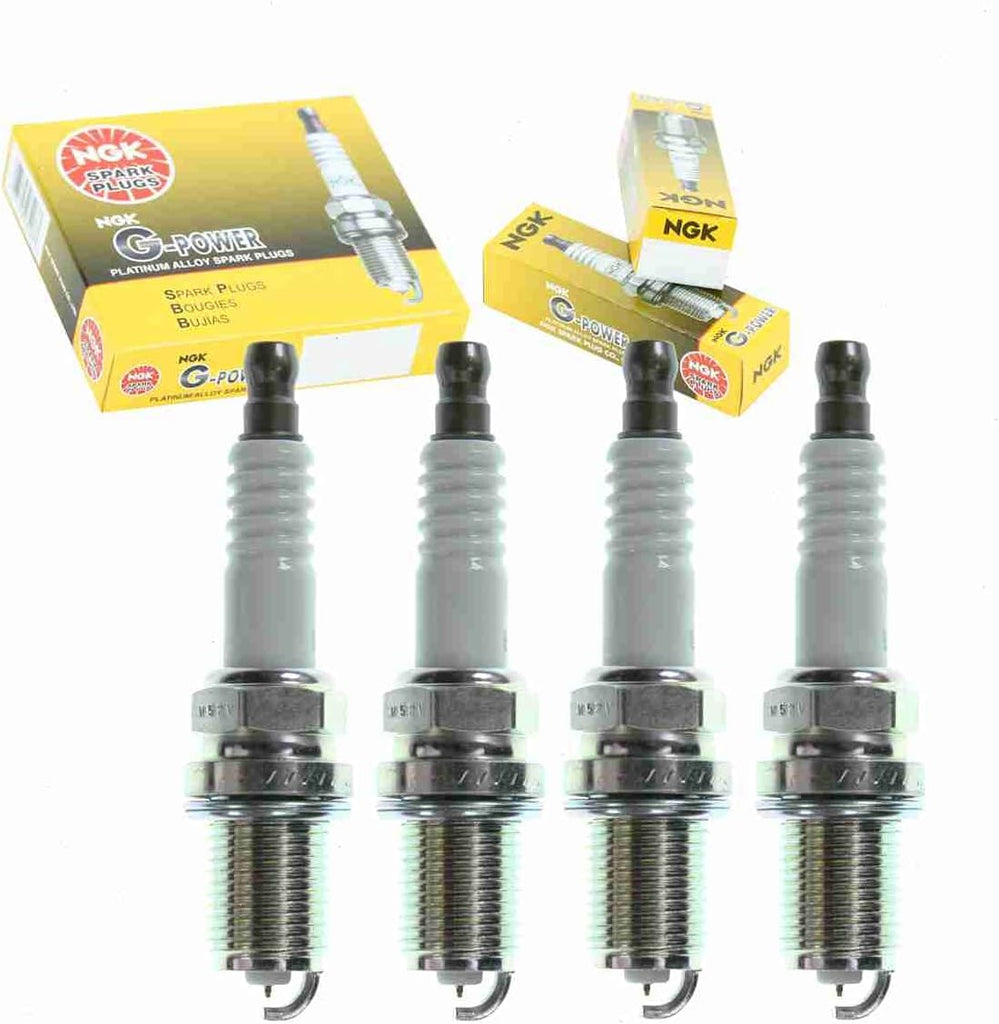 4 Pc NGK G-Power Spark Plugs Compatible with Toyota Tacoma 2.4L 2.7L L4 1995-2004