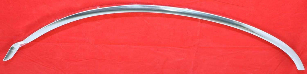 Front, Driver and Passenger Side Fender Trim Set of 2 Compatible with 1987-1996 Ford F-150, 1987-1996 F-250, 1987-1997 F-350 & 1987-1991 Bronco Chrome