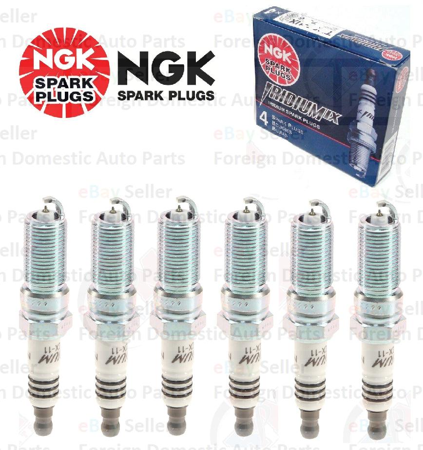 Set of 6 NGK IRIDIUM IX Spark Plugs LTR6IX11 (Stk# 6509)