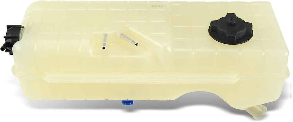 A-Premium Engine Coolant Overflow Recovery Reservoir Tank [W/Cap & Sensor] Compatible with Volvo VN 2004-2004, VNL 2004-2007, VNM 2004-2007, 12.1L 12.8L 16.1L, Replace # 20519039