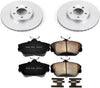 CRK1318 Coated Brake Rotor & Ceramic Brake Pads- Front