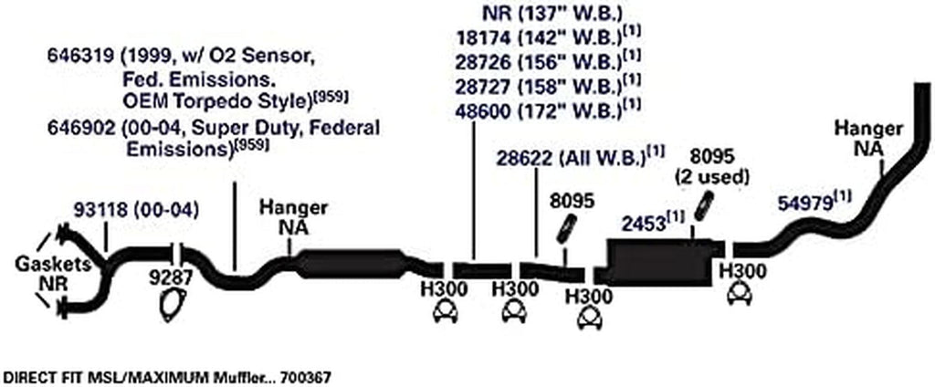 28622 Exhaust Pipe