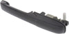 Exterior Door Handle Compatible with Volkswagen Passat 1990-1993 Front and Rear Door Handle Right Side and Left Side Set of 4 outside Textured Black Plastic+Metal