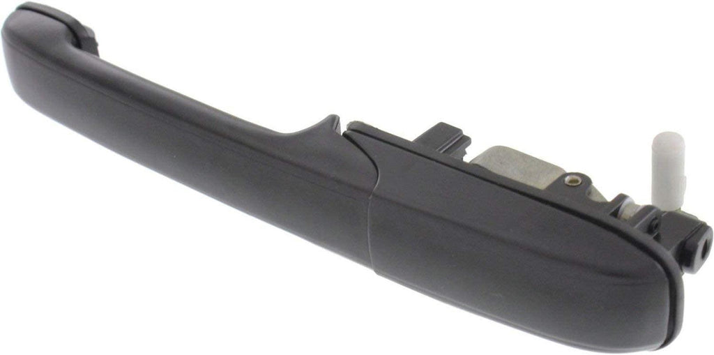 Exterior Door Handle Compatible with Volkswagen Passat 1990-1993 Front and Rear Door Handle Right Side and Left Side Set of 4 outside Textured Black Plastic+Metal