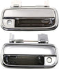 Exterior Door Handle Set of 2 Compatible with 1990-1995 Toyota 4Runner & 1989-1995 Toyota Pickup Front, Driver and Passenger Side Partslink TO1311144, TO1310144
