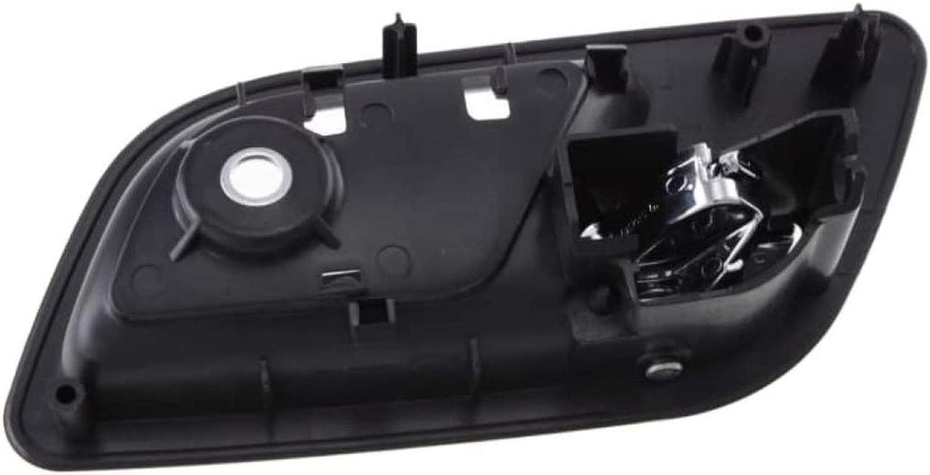 for Chevy Silverado 2500 HD Interior Door Handle Rear Driver Side Black Bezel W/Chrome Lever 2007-2014 | Trim: LTZ | GM1552109 | 22855643