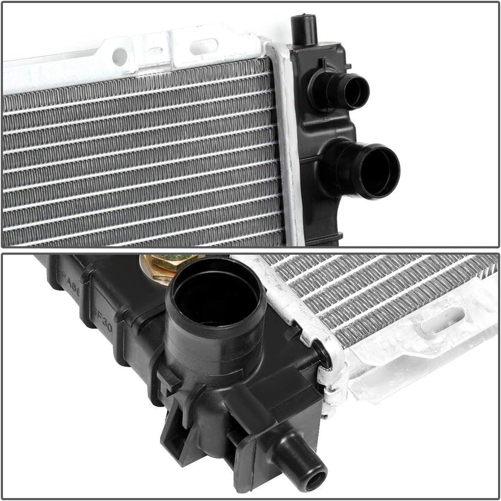 OEM-RA-2307 OE Style Bolt-On Aluminum Radiator Compatible with 01-07 Escape/ 01-06 Tribute 3.0L V6 AT/MT, 27-9/16" W X 18-3/8" H X 1" D, 1-1/4" Inlet, 1-1/2" Outlet