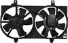 OEM-RF-0231 Factory Style Radiator Cooling Fan Assembly Cooling Efficiency Improved Direct Replacement [Compatible with 2002-2006 Sentra 2.5L] Black