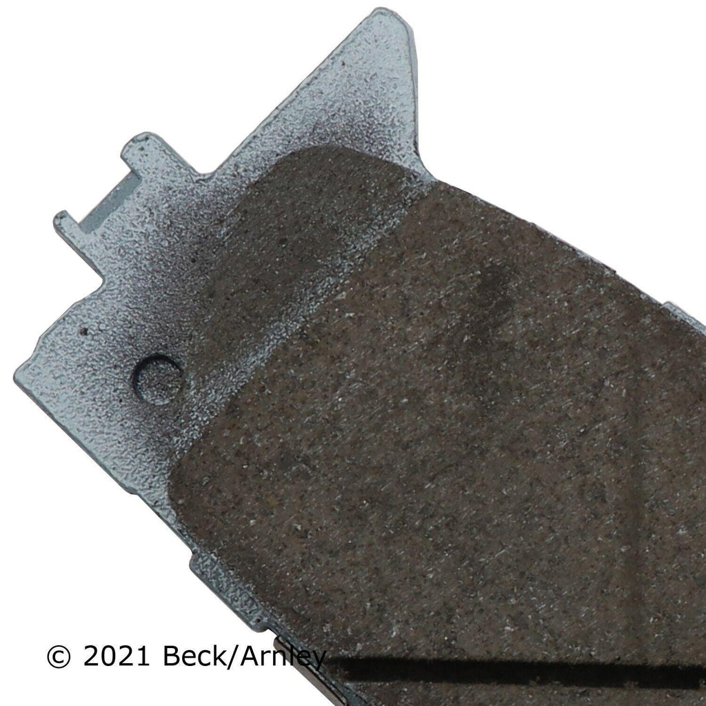 Beck Arnley Front Disc Brake Pad Set for Avalon, Camry, Es300H, ES350 (085-6758)