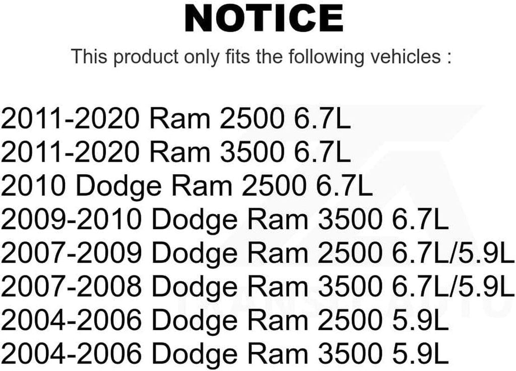 Mpulse Engine Coolant Temperature Sensor SEN-2CTS0193 for Dodge Ram 2500 3500 Nissan Titan XD 4000 4500 5500