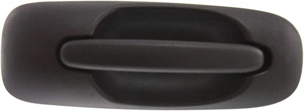 for Dodge Grand Caravan Exterior Door Handle 2001-2007 Passenger Side | Rear | Side Sliding Door | Textured Black | Trim: All Submodels | CH1521113 | RP86VTEAC