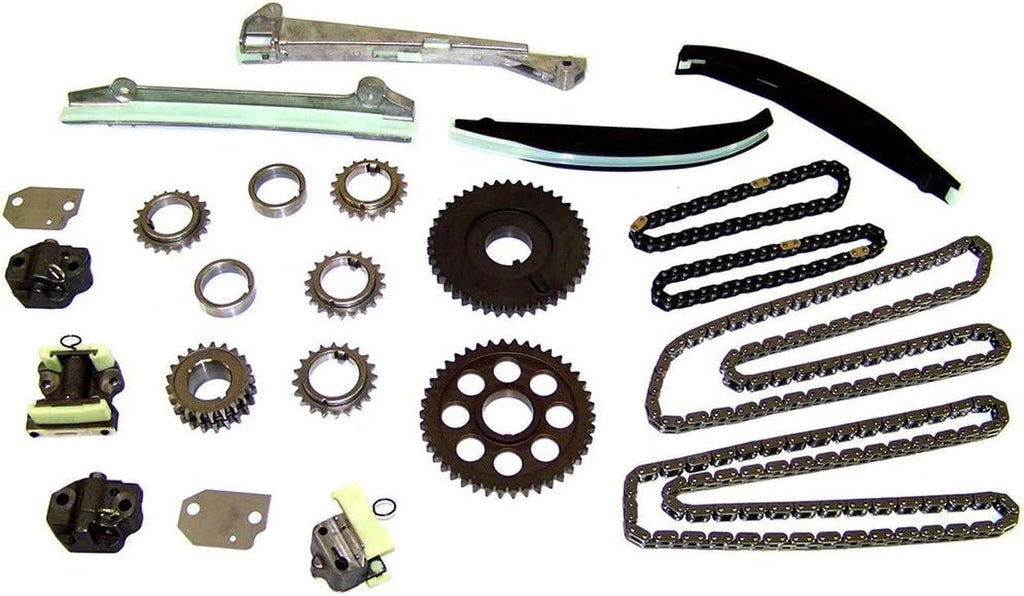 DNJ TK4115A Timing Chain Kit/For 2001-2004/ Lincoln/Blackwood, Navigator/ 5.4L/ DOHC/ V8/ 32V/ 330Cid/ VIN A, VIN R