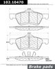 Centric Front Disc Brake Pad for Escape, Mariner, Tribute (102.10470)