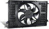 OEM-RF-0300 Factory Style Radiator Cooling Fan Assembly Compatible with 17-21 Audi A4 / 17-20 A4 Allroad / 19-21 A6 Quattro