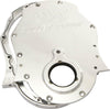 TC2454CL Polished Billet Timing Cover - 2 Piece