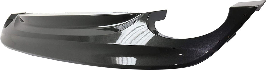 Evan-Fischer Rear Lower Valance Compatible with 2014 Hyundai Sonata with Chrome Trim