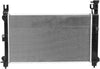 DNA Motoring  Factory Style Aluminum Radiator Compatible with 93-95 Town & Country/Caravan/Grand Voyager AT, 25-3/8" W X 15-1/16" H X 1-1/4" D, 1-1/4" Inlet, 1-1/2" Outlet