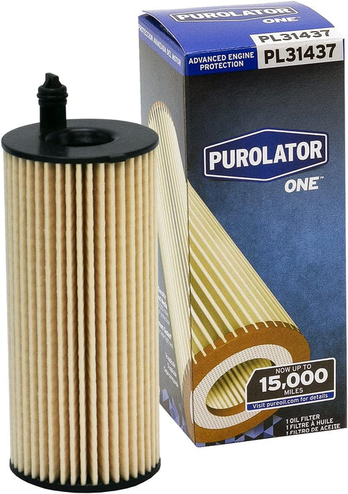 PL31437 one Advanced Engine Protection Cartridge Oil Filter Compatible with Select BMW and Toyota