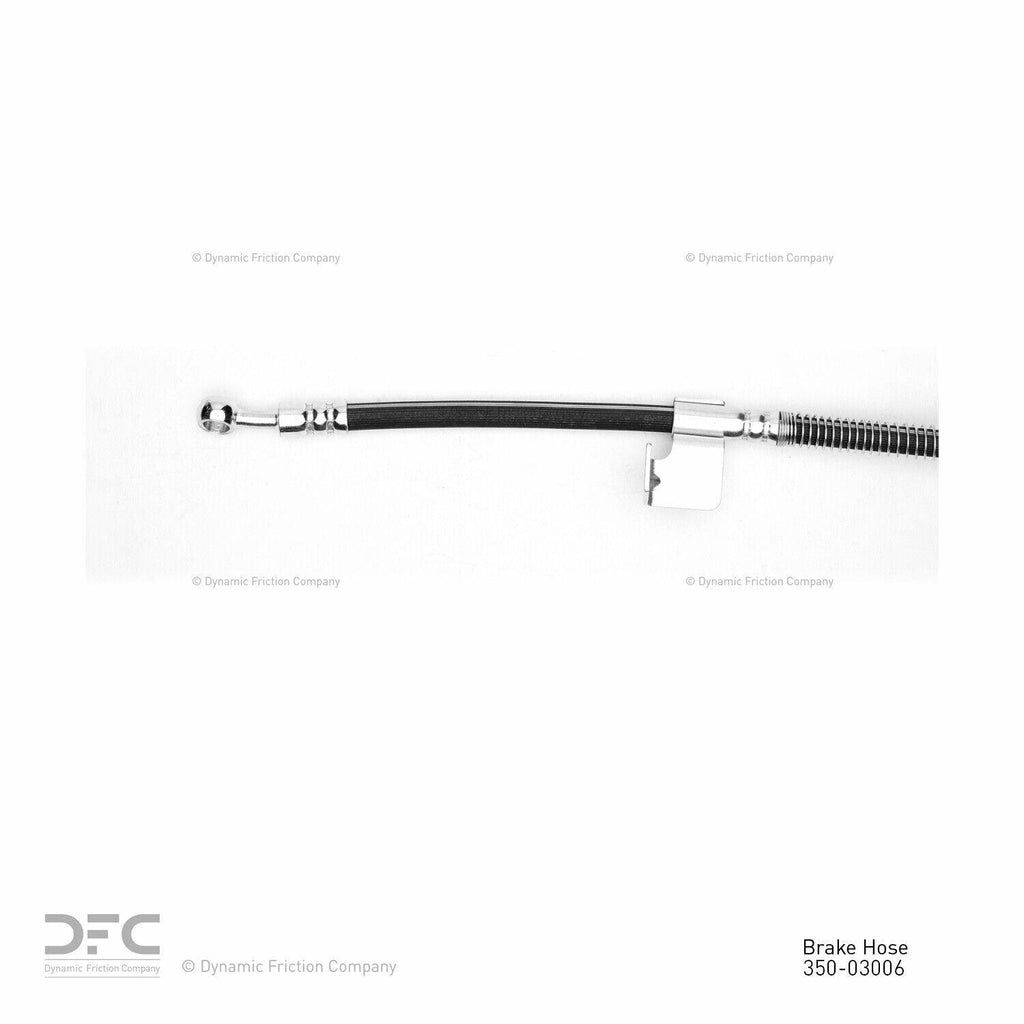 Dynamite Friction Brake Hydraulic Hose for 01-06 Elantra 350-03006
